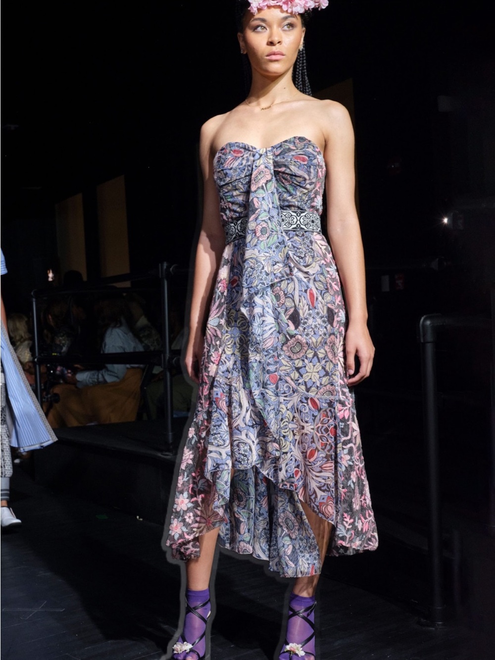 In earnest by Bryon Lars (vogue spring 2023 collection) strapless dress size 2